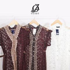 VEST OUTER TILE OZIKO 03352 LD 105 I Outer Kondangan Wanita I Outer Casual