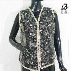 VEST OUTER OZIKO TILE 03355 LD 105 I Outer Kondangan Wanita I Outer Casual Remaja