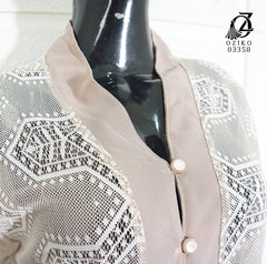 VEST OUTER TILE 03358 LD 105 I Outer Kondangan Wanita I Outer Casual Remaja