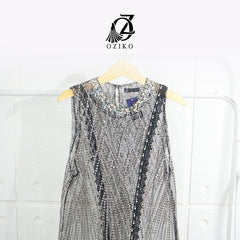 VEST OUTER TILE HANA 03360 LD 105 120 I Outer Kondangan Wanita I Outer Casual Wisuda