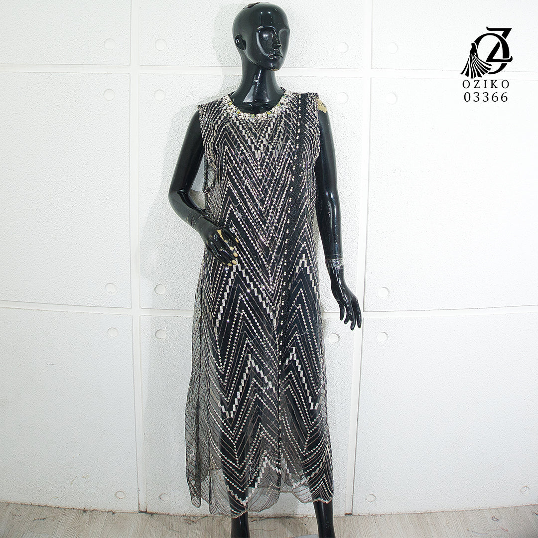 VEST OUTER TILE SPANGLE HANA 03366 LD 105 I Outer Kondangan Wanita I Outer Formal Remaja