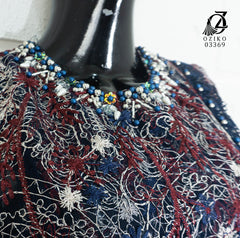 VEST OUTER TILE HANA 03369 LD 105 I Outer Kondangan Wanita I Outer Casual