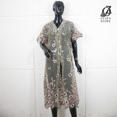 VEST OUTER TILE OZIKO CHANTILY 03382 LD 105 I Outer Kondangan Wanita I Outer Casual Remaja