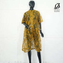 Oziko Vest Outer Tie Garden 03394 LD 105  I Outer Kondangan Wanita Lebaran I Outer Casual Remaja