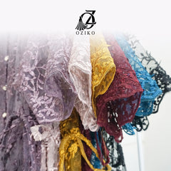 Oziko Vest Outer Tie Garden 03394 LD 105  I Outer Kondangan Wanita Lebaran I Outer Casual Remaja