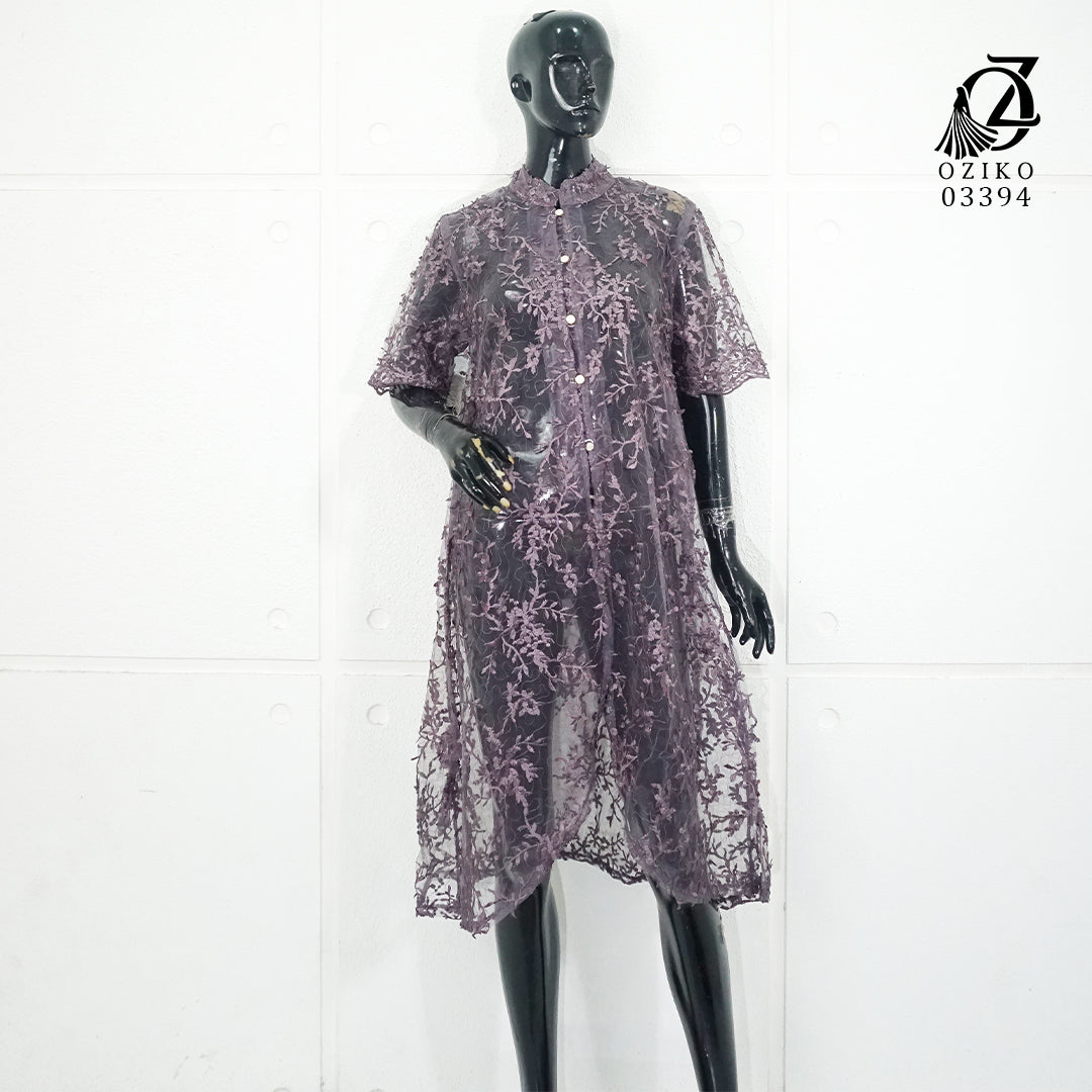 Oziko Vest Outer Tie Garden 03394 LD 105  I Outer Kondangan Wanita Lebaran I Outer Casual Remaja