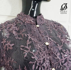 Oziko Vest Outer Tie Garden 03394 LD 105  I Outer Kondangan Wanita Lebaran I Outer Casual Remaja