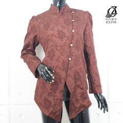 OZIKO Vest Outer Fukuro Jacquard 03398 LD 105 I Outer Kondangan Wanita I Outer Casual Remaja