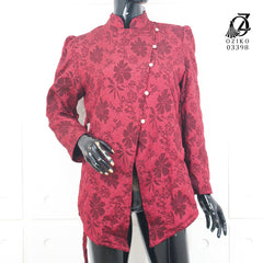 OZIKO Vest Outer Fukuro Jacquard 03398 LD 105 I Outer Kondangan Wanita I Outer Casual Remaja