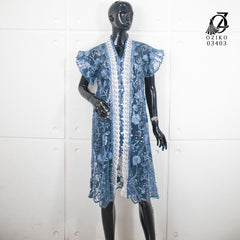 VEST OUTER TILE OZIKO 03403 LD 105 I Outer Kondangan Casual I Outer Vest Luaran