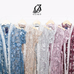 VEST OUTER TILE OZIKO 03403 LD 105 I Outer Kondangan Casual I Outer Vest Luaran