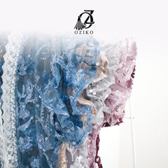 VEST OUTER TILE OZIKO 03403 LD 105 I Outer Kondangan Casual I Outer Vest Luaran