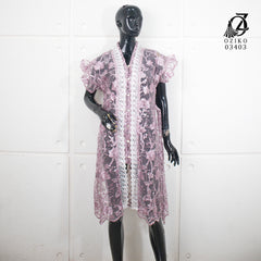 VEST OUTER TILE OZIKO 03403 LD 105 I Outer Kondangan Casual I Outer Vest Luaran