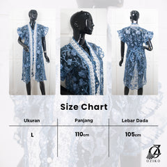 VEST OUTER TILE OZIKO 03403 LD 105 I Outer Kondangan Casual I Outer Vest Luaran