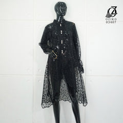 VEST OUTER TILE MICROFLOWER 03407 LD 105 I Vest Outer Casual I Vest Kondangan Wanita