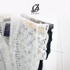 VEST OUTER BROKAT OZIKO 03411 LD 105 I Vest Outer Kondangan I Vest Casual Remaja