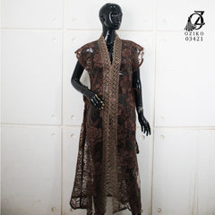 OZIKO Vest Outer 03421 Tile LD 105 | Vest Outer Kondangan leberan | Outer Casual Remaja.