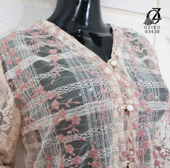 VEST OUTER TILE OZIKO 03438 LD 105 I Vest Outer Casual Wanita I Vest Outer Fashion