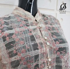 VEST OUTER TILE OZIKO 03444 LD 105 I Vest Kondangan Wanita I Vest Casual Remaja