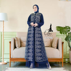 OZIAS Gamis Tile 07296 LD 105 I Gamis Kondangan Wanita I Gamis Fashion Casual