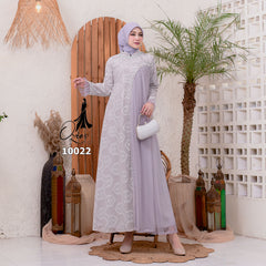 GAMIS OZIAS BROKAT INAYA TEREZA 10022 LD 105 I Gamis Kondangan Wanita I Gamis Fashion Casual