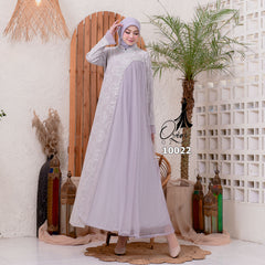 GAMIS OZIAS BROKAT INAYA TEREZA 10022 LD 105 I Gamis Kondangan Wanita I Gamis Fashion Casual