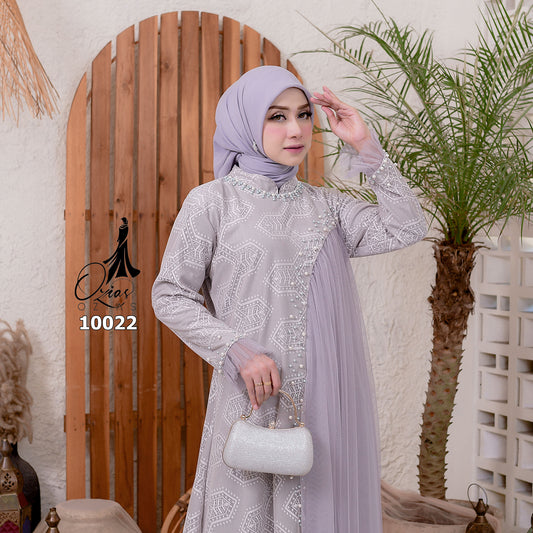 GAMIS OZIAS BROKAT INAYA TEREZA 10022 LD 105 I Gamis Kondangan Wanita I Gamis Fashion Casual
