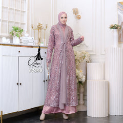 GAMIS OZIAS TILE 07298 LD 105 I Gamis Kondangan Wanita I Gamis Casual Fashion