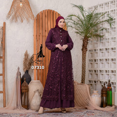 GAMIS OZIAS TILE 07310 LD 105 I Gamis Kondangan Wanita I Gamis Fashion Casual