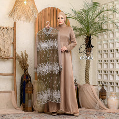 Ozias Gamis Tile 07368 LD 105 | Gamis Kondangan Wanita | Gamis Cantik Lebaran