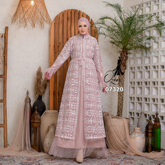 GAMIS OZIAS TILE 07320 LD 105 I Gamis Kondangan Wanita Lebaran I Gamis Fashion Casual Busui