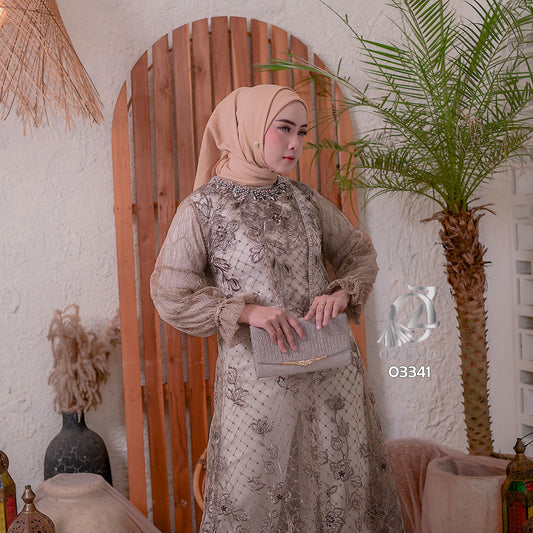 VEST OUTER TILE OZIKO 03341 LD 105 | Outer Pesta Elegan | Outer Mewah