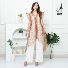 VEST OUTER OZIKO TILE 03211 LD 105 I Outer Kondangan Wanita I Outer Fashion Wisuda