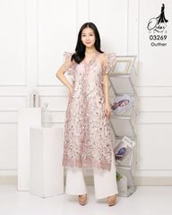 OUTER TILE OZIKO 03269 LD 105 I Outer Casual Wanita I Outer Fashion Kondangan