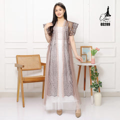 VEST OUTER OZIKO TILE 03289 LD 105 I Outer Kondangan Wanita I Outer Casual Wanita