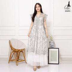VEST OUTER TILE OZIKO 03295 LD 105 I Outer Kondangan Wanita I Outer Fashion Casual