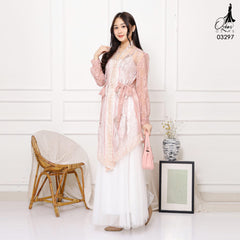 VEST OUTER TILE OZIKO 03297 LD 105 I Outer Kondangan Wanita I Outer Fashion Casual