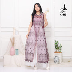 VEST OUTER TILE OZIKO HANA 03305 LD 105 I Outer Kondangan Wanita I Outer Fashion Casual