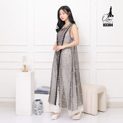 VEST OUTER OZIKO TILE OZIKO HANA 03304  LD 105 I Outer Casual Wanita I Outer Fashion Kondangan