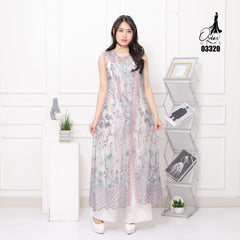 VEST OUTER TILE OZIKO HANA 03320 LD 105 I Outer Kondangan Casual I Outer Fashion Muslimah