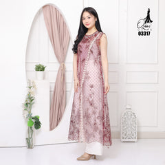 VEST OUTER TILE OZIKO HANA 03317 LD 105 I Outer Kondangan Wanita I Outer Fashion Casual