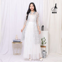 VEST OUTER TILE 03313 LD 105 I Outer Kondangan Wanita I Outer Casual Wisuda