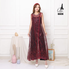 VEST OUTER TILE OZIKO HANA 03328 LD 105 I Outer Kondangan Wanita I Outer Fashion Casual