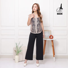 VEST OUTER TILE OZIKO 03326 LD 105 I Outer Kondangan Wanita I Outer Casual Formal