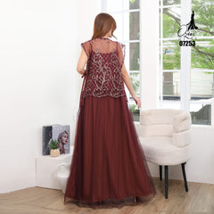 VEST OUTER TILE OZIKO 07253 LD 105 I Outer Kondangan Wanita I Outer Casual Formal
