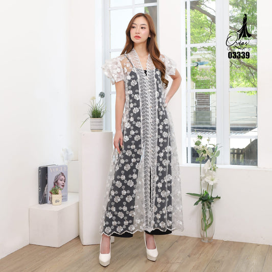 VEST OUTER TILE OZIKO 03339 LD 105 | Vest Outer Elegan | Outer Pesta