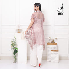 VEST OUTER TILE OZIKO 03344 LD 105 | Outer Pesta Mewah | Outer Tile Wisuda