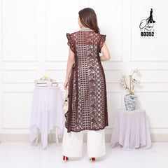 VEST OUTER TILE OZIKO 03352 LD 105 I Outer Kondangan Wanita I Outer Casual