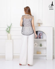 VEST OUTER OZIKO TILE 03355 LD 105 I Outer Kondangan Wanita I Outer Casual Remaja