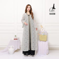 VEST OUTER TILE 03358 LD 105 I Outer Kondangan Wanita I Outer Casual Remaja